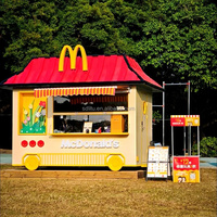 Op Maat Gemaakte Container Huis Food Truck Outdoor Mobiele Food Trailer Ijs Cream Hamburger Food Karren Koffie Restauratie Auto