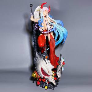 Figura de Anime de 55 cm de una Pieza, GK, Sobredimensionada, Hija de Kaidou, Chica Hermosa en Postura de Pie, <span class=keywords><strong>Luffy</strong></span> Yamato - Product Image 6