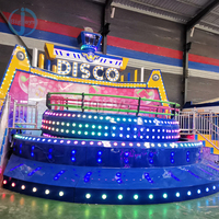 Emozionante Giostre BigJoys Flyer Disco Tagada a Prezzo Conveniente, 6 Posti, per Interni/Esterni, 1 Anno di Garanzia, in Vendita per Parchi Divertimento