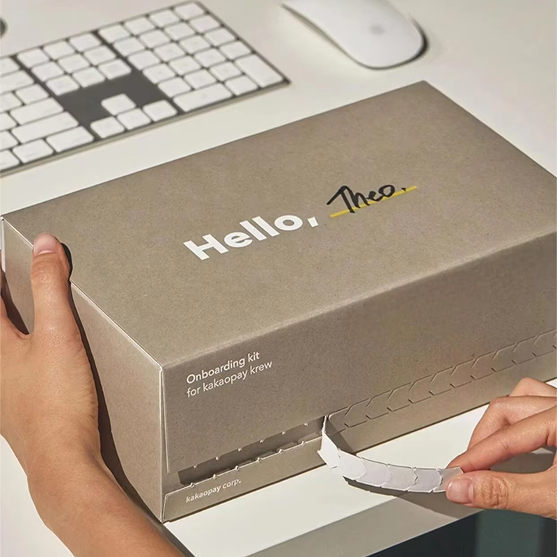 Customized Modern Style Packaging Boxes Can
