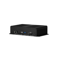 Boîtier Lecteur Multimédia Android 4K RK3399 Sans Ventilateur, Lecteur Publicitaire Industriel, Interface Vidéo 4G WiFi, Boîtier d'Affichage avec Carte SIM RJ45, OEM