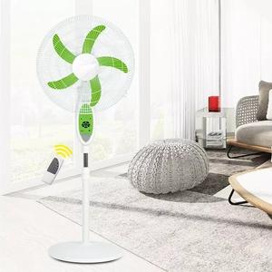 مروحة كهربائية محمولة قابلة لإعادة الشحن من ساكو، 18 بوصة، مع لوحة شمسية وبطارية قابلة للشحن وإضاءة، مروحة قائمة 16 بوصة - Product Image 3