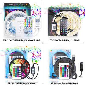 <span class=keywords><strong>Alexa</strong></span> de Amazon, Google Tuya <span class=keywords><strong>Wifi</strong></span> Ip65 Flexible impermeable direccionable <span class=keywords><strong>Luces</strong></span> de neón 5050 Rgb 2835 Kits <span class=keywords><strong>Led</strong></span> <span class=keywords><strong>Luces</strong></span> de tira - Product Image 3