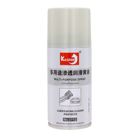 KASDER 100ml – Graisse Lubrifiante Pénétrante Multi-Usages en Aérosol pour Nettoyage et Protection Automobile – Modèle d'Entretien