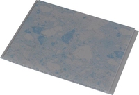 Plafond PVC étanche blanc brillant à rainures et languettes pour la décoration