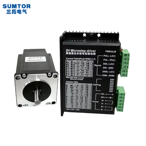 SUMTOR Nema 23 набор шаговых двигателей DM542, драйвер ступенчатого двигателя 2 фазы 57 мм 1,2/1,8/3 н.м для 3D-принтера, Гравировальный фрезерный станок с ЧПУ - Product Image 1