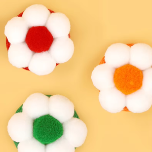 Giocattoli per gatti auto aiutano ad alleviare la noia palla di lana gatto sonaglio pietra dentizione di corda di cotone pet gattino giocattoli - Product Image 3