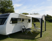 Support de pare-soleil coulissant mobile de norme européenne pour tente gonflable de camping-car avec conception de camping-car pour caravanes camping-cars