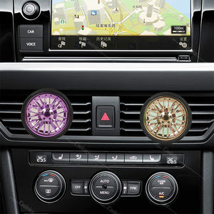Diffuseur d'air pour voiture en forme <span class=keywords><strong>de</strong></span> mini-roue 3D, style moderne, décoration automobile, rechargeable, clips en plastique, cadeau - Product Image 5