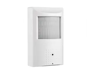 Détecteur de fumée réseau IP grand angle alarme caméra CCTV mini caméra IP P2P 1080p