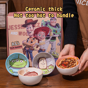 Service de vaisselle en céramique <span class=keywords><strong>Disney</strong></span>, motifs Toy Story adorables, coffret cadeau idéal pour les enfants, la maison et les cadeaux. - Product Image 2