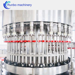 3-in-1 điện carbonic axit điền máy 500ml Công suất mềm đồ uống dây chuyền sản xuất động cơ bánh PLC vòng bi cho dầu nước - Product Image 1