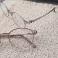 Montura de Gafas Estilo Coreano, Diseño Fresco y Sencillo, Espejo Claro con Color Transparente Opcional Efecto Carey 2906