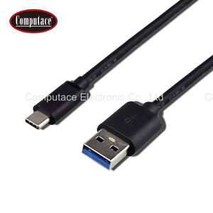 Black USB 3.0 Type-A to Type-C/ Type-C to Type-C PVC Charging <b>Cable</b> 20cm for <b>Computer</b> <b>Power</b> Bank and Portable Devices - Product Image 5
