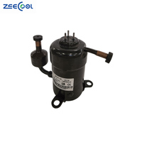 Compresor de motor rotativo de refrigeración con inversor de CC pequeño R134A 12V 24V 48V DC de 2/2"
