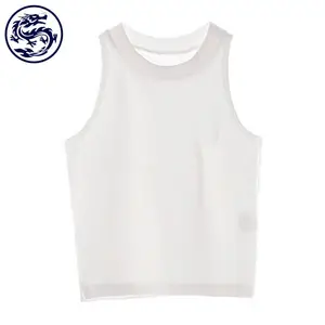 Logo Print Custom Design Low MOQ Großhandel Neues Design Active Casual Weste Singulett Baumwolle Fitness Tank Tops OEM