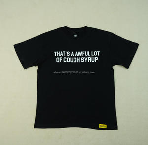 新作たくさんのクールSYRUPメンズ服Tシャツ缶詰最高品質100% コットンプリント特大シャツメンズ - Product Image 2