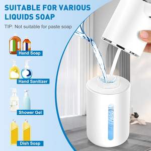 USB Charging Automatic Induction Foam Soap Dispenser 4-<b>Level</b> Touch-Free Electric Hand Washing Machine With Infrared for Hotels - Product Image 3