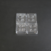 Emballage blister transparent personnalisé de forme spéciale ODM OEM pour ampoules et accessoires de quincaillerie