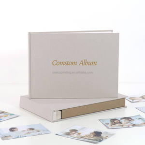 Carta personalizzata stampa anniversario scrapbookmook memoria ricordo regalo lino copertina foto Album libro - Product Image 4