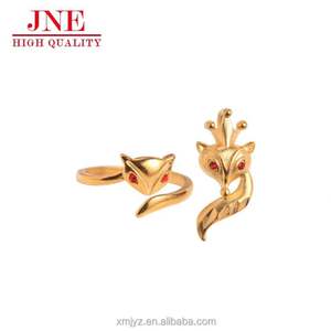 Ensemble Sable <span class=keywords><strong>Foxer</strong></span> Collier Clavicule Plaqué Or Bague Femme Laiton Plaqué Or Bague Femme Bijoux - Product Image 5