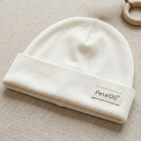 Gorro de Punto para Bebé Recién Nacido, Súper Suave, Hipoalergénico, Elástico, para las Cuatro Estaciones, Marca Nueva, Proveedor de Fábrica Petelulu