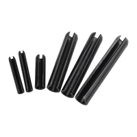 Goupille à ressort fendue en acier 65Mn, oxyde noir, normes ISO 8752 GB 879, goupille élastique, goupille creuse pour machines, fournisseur OEM, fabricant de goupilles