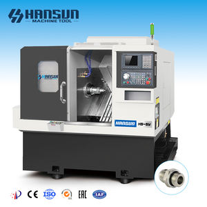 Centre de tournage numérique CNC HANSUN HS-5Y avec broche simple de 5 pouces, capacité moyenne, haute précision, fraisage sur 4 côtés et 4 fraisages d'extrémité - Product Image 1