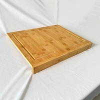 Planche à découper rectangulaire en bambou, écologique, durable, pour la préparation des aliments