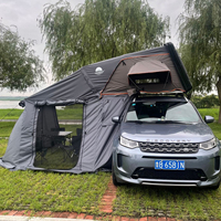 Côté véhicule 360 degrés 4X4 autoportant sans jambes 600D Oxford 270 degrés étendu auvent de voiture plus murs latéraux de pièce en maille