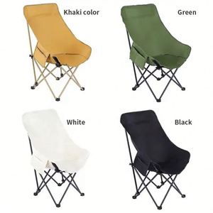 Chaise de camping pliante ultralégère et portable pour l'extérieur, idéale pour la plage - Product Image 1