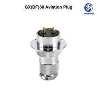 Connecteur de câble d'alimentation aérien GX30, prise mâle et femelle, 2, 3, 4, 5, 6, 7, 8, 10, 14 broches pour robot industriel