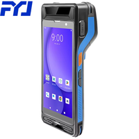 Ordinateur mobile Android 13 FYJ-F9860 4+64 Go avec imprimante 58 mm, NFC, PDA, étanche, anti-poussière, terminal portable pour la logistique et la vente au détail