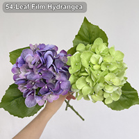 Fleurs d'hortensias artificielles HGA pour centre de table, fleurs d'hortensias réalistes au toucher pour décoration de table de salon, vente en gros