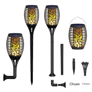 <span class=keywords><strong>Lampe</strong></span> à <span class=keywords><strong>flamme</strong></span> solaire 96LED pour jardin extérieur paysage <span class=keywords><strong>lampe</strong></span> torche étanche Source de lumière LED certifiée ROHS pour l'utilisation de la pelouse de la cour - Product Image 4