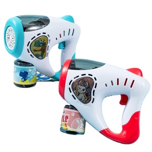 Pistola de Burbujas Eléctrica de Nuevo Diseño, Máquina de Burbujas de Jabón Mágicas para Niños, Juguetes de Burbujas - Product Image 1