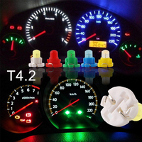 Ampoule à LED T5 B8.5D 509T B8.5 1SMD Wedge Ampoules de tableau de bord pour véhicule Instrument Cluster Jauge Light 12V Indicator Bulb