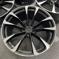 Jantes forgées noires mates de 23 pouces pour Lamborghini Urus 23x10 5 23x12 5x112, jantes concaves profondes, vente flash