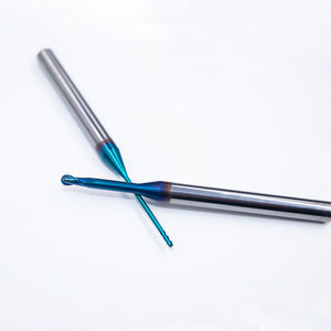 Fraise à queue longue HRC65 à 2 dents, type plat, haute performance, revêtement nano OEM, pour machine-outil - Product Image 3