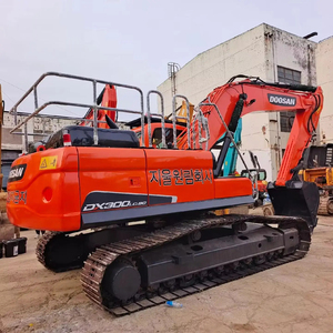 รถขุดตีนตะขาบขนาดใหญ่ Doosan DX300 ของแท้จากเกาหลี 30 ตัน ชั่วโมงการใช้งานต่ำ เครื่องจักรไฮดรอลิกสำหรับงานหนัก - Product Image 1