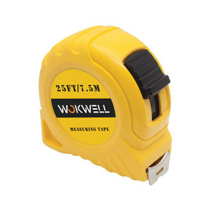 เทปวัดความยาว/นิ้ว/เมตรใบมีดเหล็ก2m6ft-10m33ft แบบอัตโนมัติทำจากพีวีซี - Product Image 6