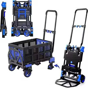Chariots pliants GLIWAY et chariots robustes, adaptés au transport de marchandises dans la vie quotidienne et dans les usines - Product Image 4