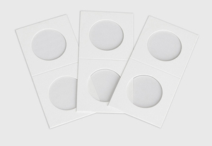 Venta al por Mayor de 12 Portamonedas Cuadrados de Papel de 2"X2" en Tamaños Surtidos para Colección de Monedas - Product Image 6