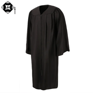 Wholesale Matte Black Graduation Gown for Adults <strong>University</strong> Graduation Gowns School Uniform <strong>Design</strong> - Product Image 6