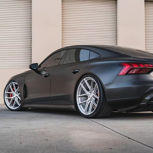Ruote forgiate in monoblocco aerospaziale 6061-T6 argento spazzolato leggero per Supercar <span class=keywords><strong>Bugatti</strong></span> Veyron o Bmw M3/M4 5x12 0/114.3 - Product Image 3