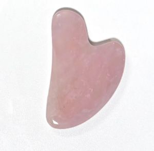 Soins du visage resserrement de la peau élimination des rides quartz rose jade gua sha outil de grattage du visage - Product Image 1
