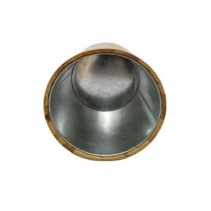 دلو ثلج خشبي دلو ثلج من الخشب الصلب يستخدم كدلو تبريد لحفلات الزفاف والحانات والفنادق وغيرها - Product Image 5