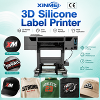 Impresora de Etiquetas de Transferencia de Calor de Silicona 3D UV DTF XINMEI A1 para Camisetas, Impresión de Parches de TPU, Impresora de Transferencia de Calor de Silicona 3D