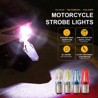 Feux LED pour moto 1157 2835 32smd Ampoules clignotantes Accessoires moto Blanc 12V Feu stop haute luminosité Clignotant