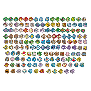 Ensemble de puzzles magnétiques pour réfrigérateur en cartes à collectionner Pokémon en chinois simplifié, pour jeux de table et de société, en papier, boîte en carton - Product Image 3